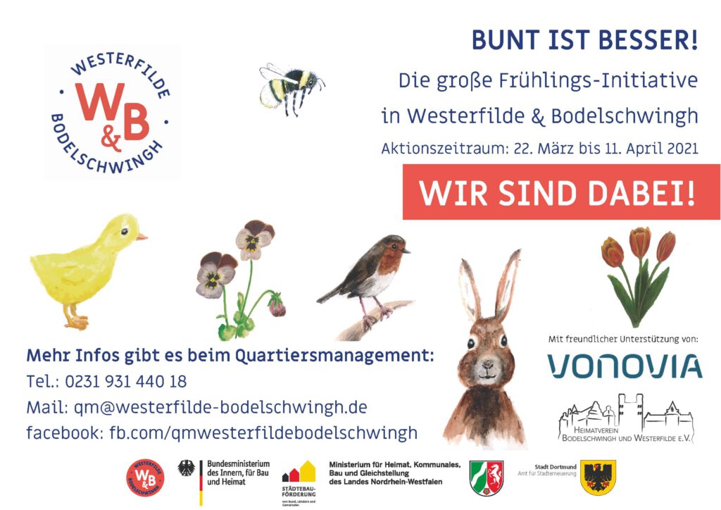 Bunt ist besser - Wir sind dabei