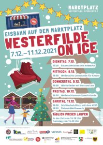 Westerfilde on Ice vom 7. bis zum 11. Dezember 2021 auf dem Marktplatz in Dortmund-Westerfilde