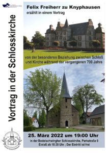 Vortrag in der Schlosskirche am 25.03.2022