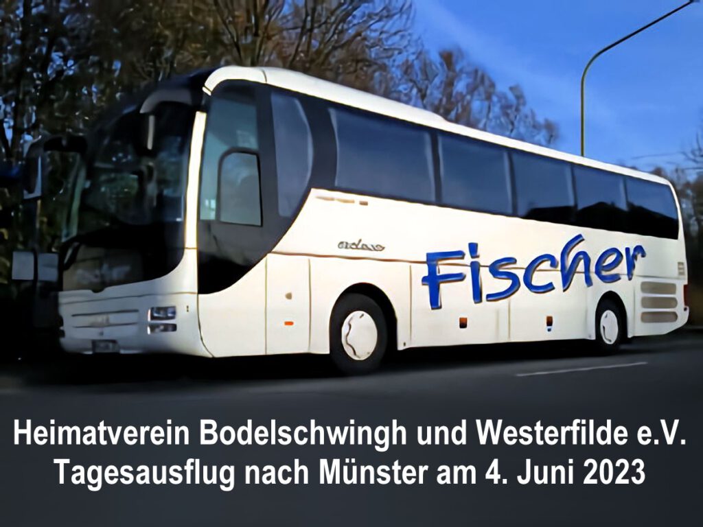 Heimatverein Bodelschwingh und Westerfilde e.V., Tagesausflug nach Münster am 4. Juli 2023