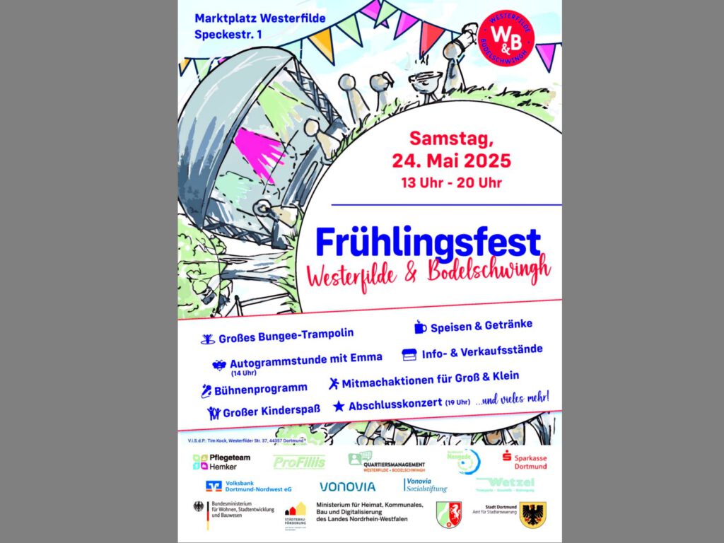 Frühlingsfest Westerfilde & Bodelschwingh am 24. Mai 2025