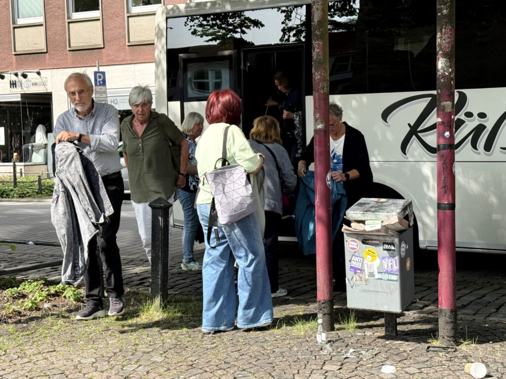 Ausflug vom Heimatverein Bodelschwingh und Westerfilde e.V. am 1. Juni 2025 nach Osnabrück mit dem Busunternehmen Küßner aus Dortmund
