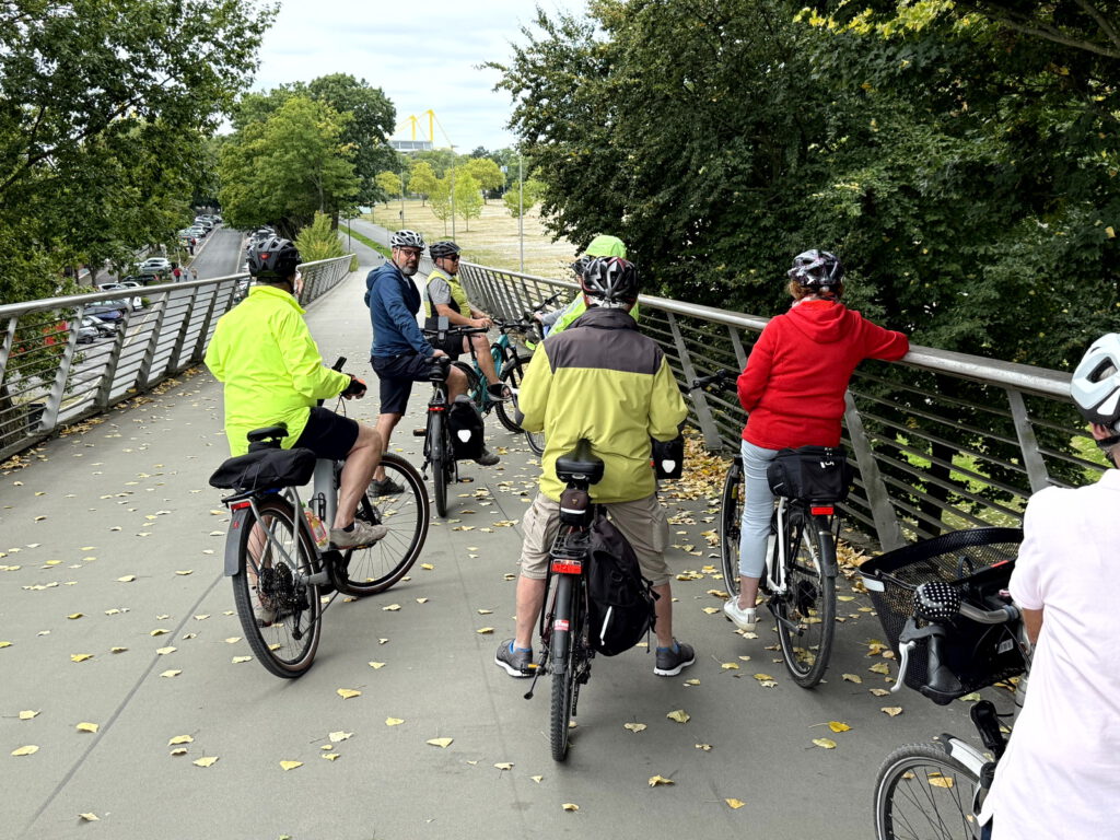 Radrundfahrt vom Heimatverein Bodelschwingh und Westerfilde e.V. am 17.08.2025 zum Phoenixsee mit Rast bei der Bergmann Brauerei.
