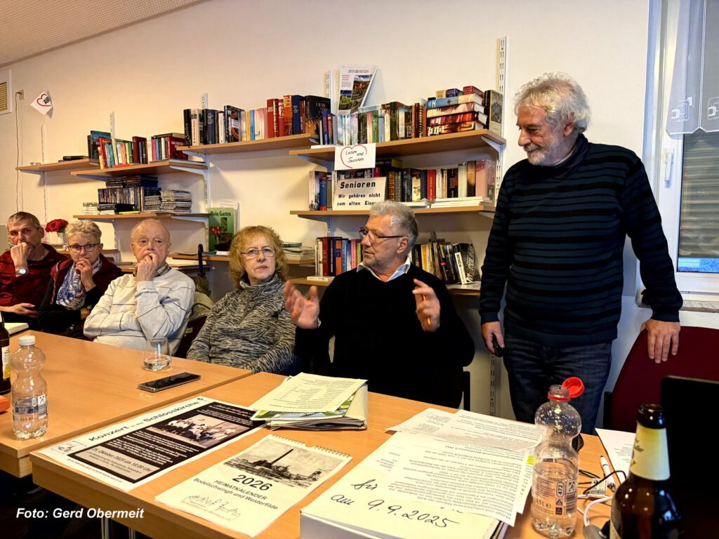 Eindrücke vom Monatstreffen des Heimatvereins Bodelschwingh und Westerfilde e.V. am 14. Oktober 2025 in der AWO in Dortmund-Westerfilde