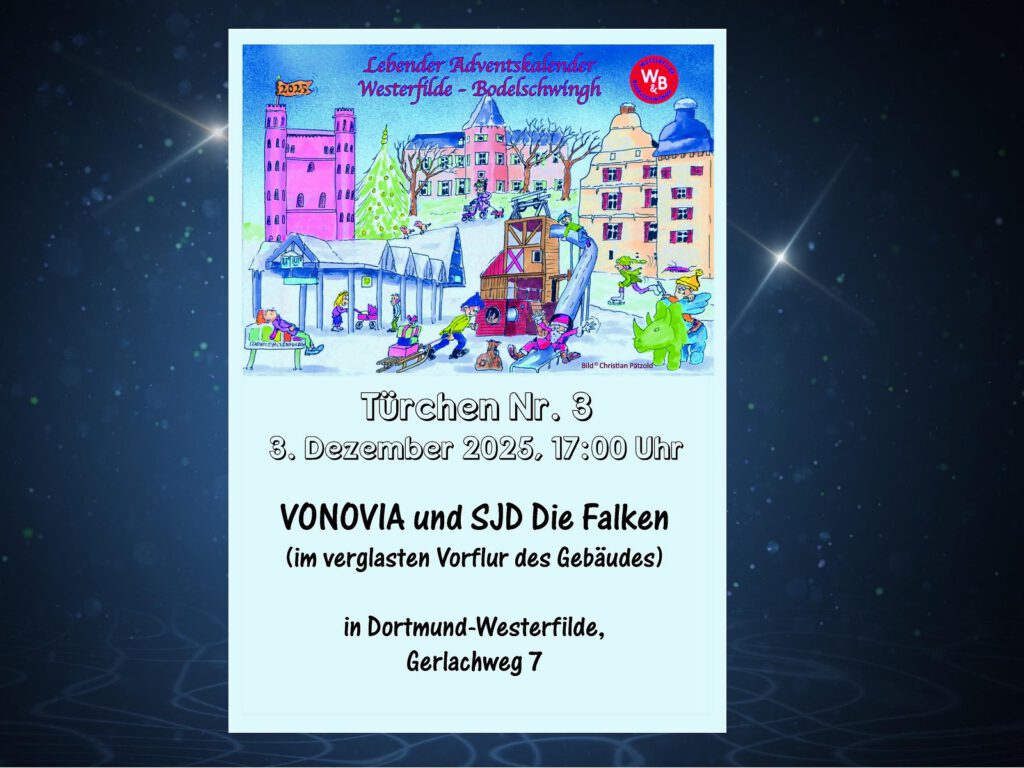 Heimatverein Bodelschwingh und Westerfilde e.V. - Lebender Adventskalender 2025