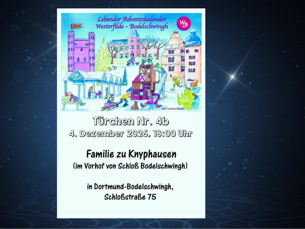Heimatverein Bodelschwingh und Westerfilde e.V. - Lebender Adventskalender 2025