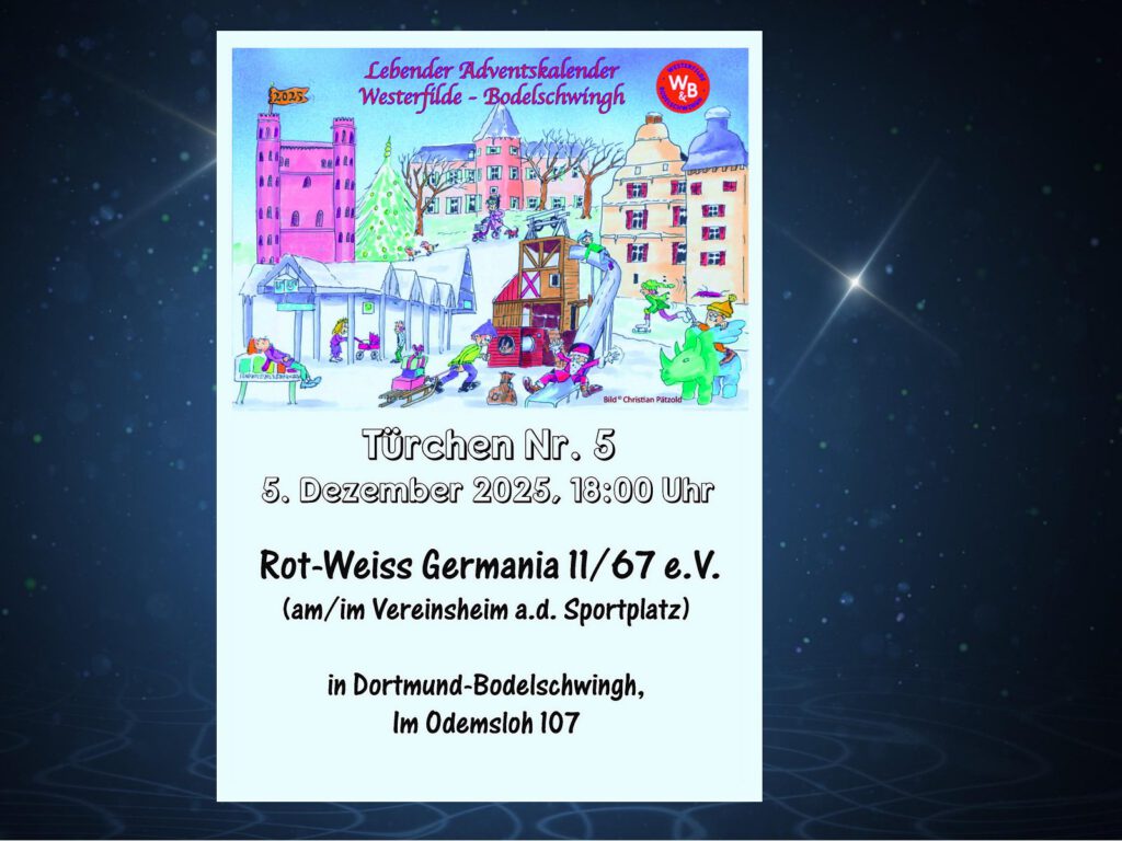 Heimatverein Bodelschwingh und Westerfilde e.V. - Lebender Adventskalender 2025