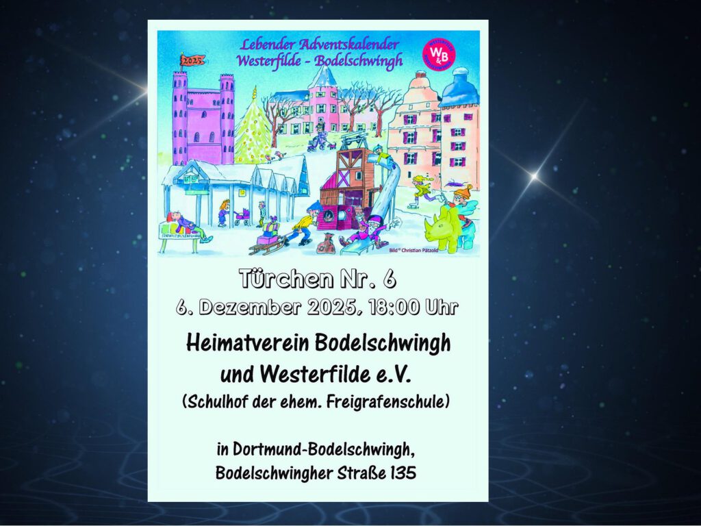 Heimatverein Bodelschwingh und Westerfilde e.V. - Lebender Adventskalender 2025
