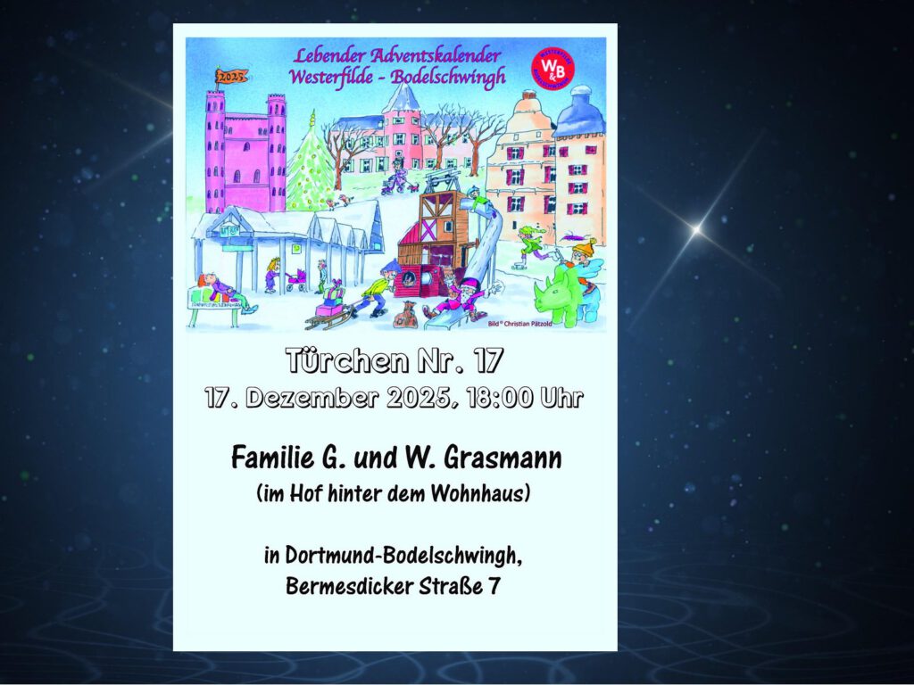 Heimatverein Bodelschwingh und Westerfilde e.V. - Lebender Adventskalender 2025