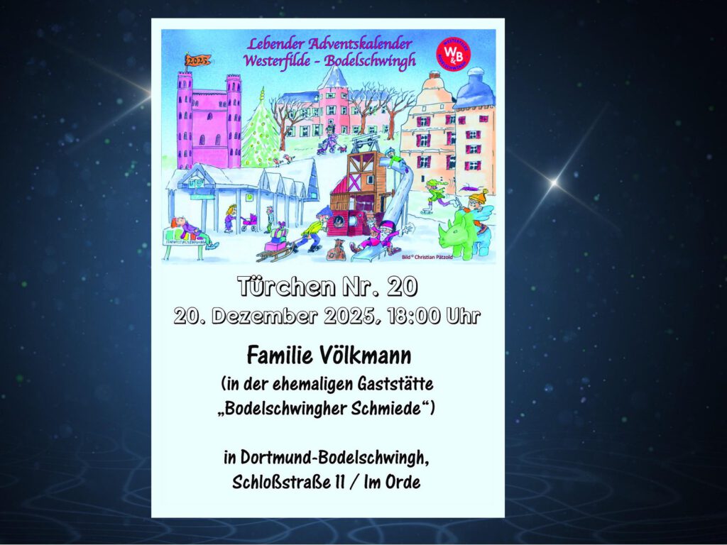 Heimatverein Bodelschwingh und Westerfilde e.V. - Lebender Adventskalender 2025