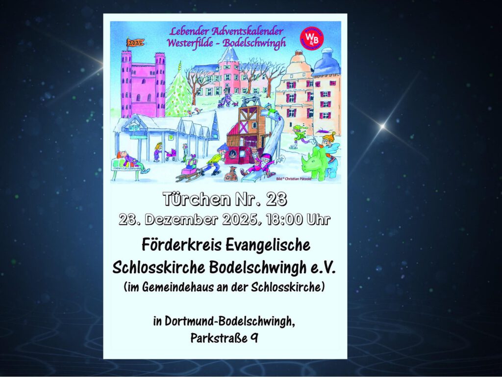 Heimatverein Bodelschwingh und Westerfilde e.V. - Lebender Adventskalender 2025